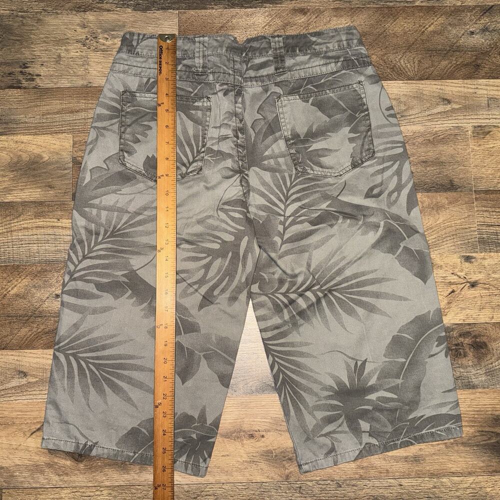 Vintage Faded Glory Originals Capri Jeans - Size 6- Tropical Camo - Picture 8 of 9